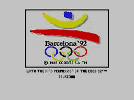 Barcelona 1992 Title Screen
